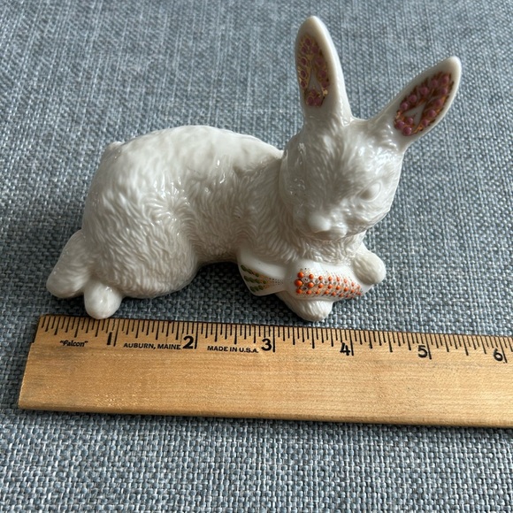 Vintage Lenox China Jewels Collection 1996 “Rabbit With Carrot” - Picture 10 of 10
